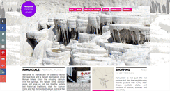 Desktop Screenshot of pamukkale-turkey.com